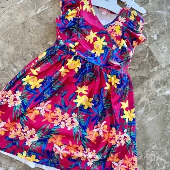 Tommy Bahama Girls Tropical Dress - Picture 3 of 3